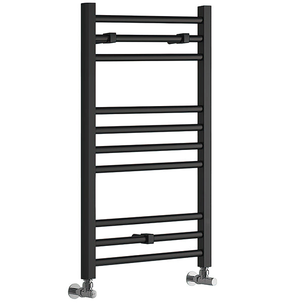 Novo 600mm Wide Straight Ladder Radiator