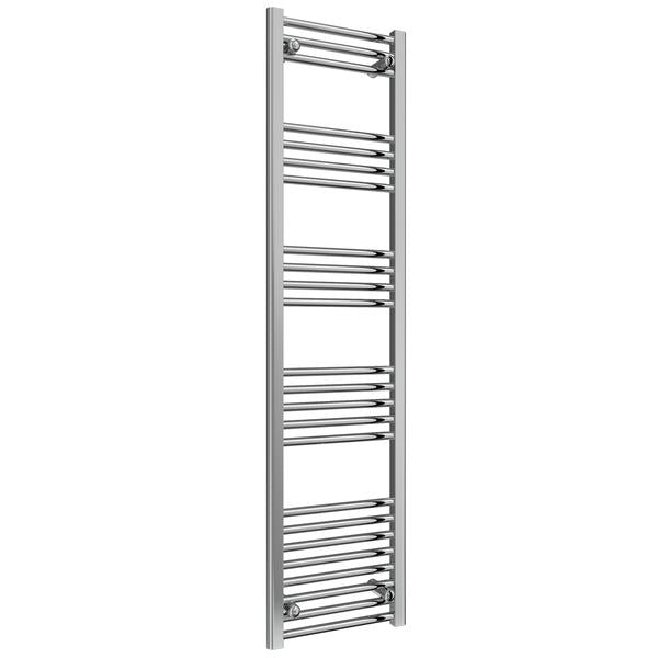 Reina Capo 400mm Wide Flat Towel Rail - CPO0840WF