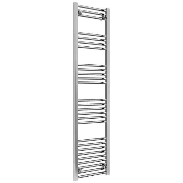 Reina Capo 400mm Wide Flat Towel Rail - CPO0840WF
