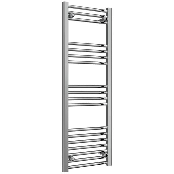 Reina Capo 400mm Wide Flat Towel Rail - CPO0840WF