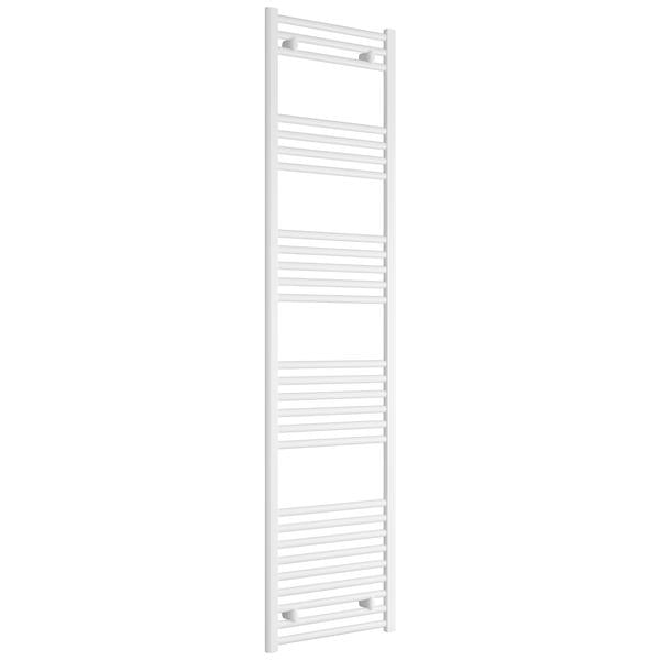 Reina Capo 400mm Wide Flat Towel Rail - CPO0840WF