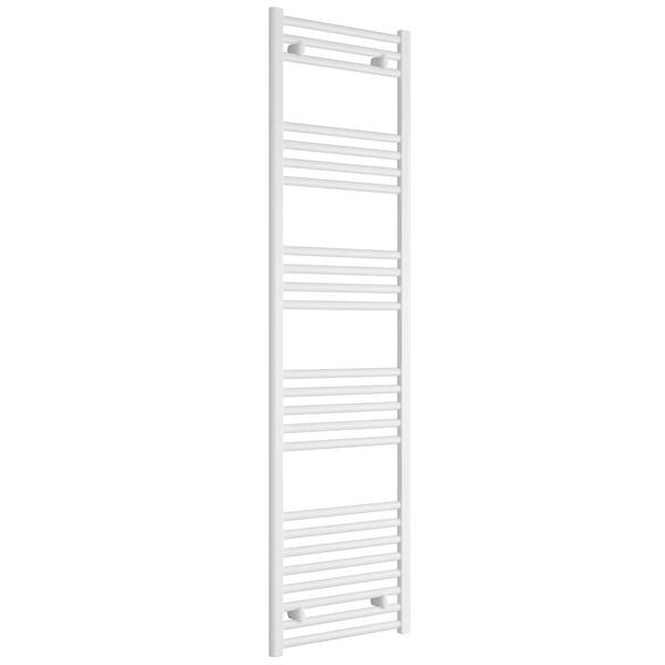 Reina Capo 400mm Wide Flat Towel Rail - CPO0840WF