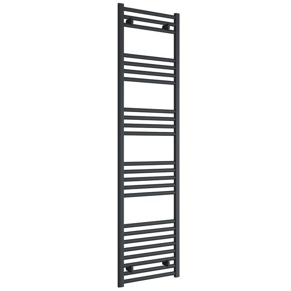 Reina Capo 400mm Wide Flat Towel Rail - CPO0840WF