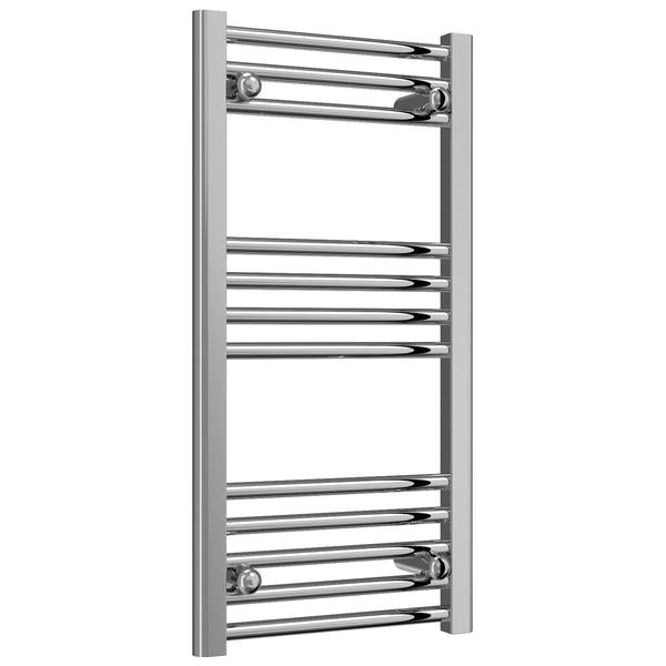 Reina Capo 400mm Wide Flat Towel Rail - CPO0840WF