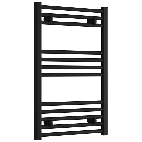 Reina Capo 500mm Wide Flat Steel Towel Rail