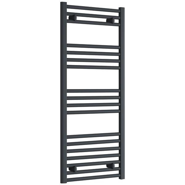 Reina Capo 500mm Wide Flat Steel Towel Rail