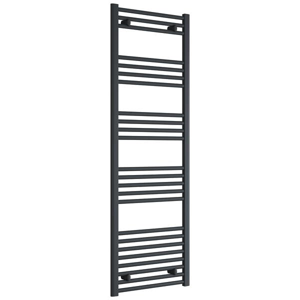 Reina Capo 500mm Wide Flat Steel Towel Rail