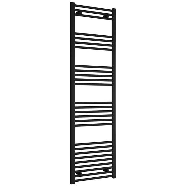 Reina Capo 500mm Wide Flat Steel Towel Rail