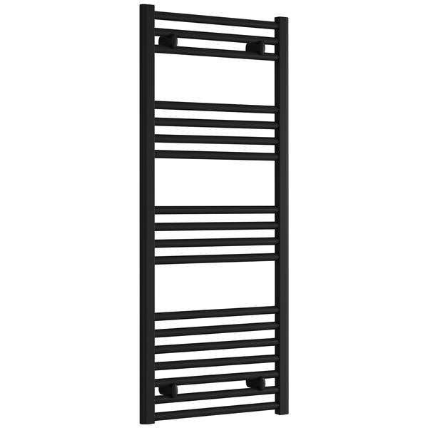 Reina Capo 500mm Wide Flat Steel Towel Rail