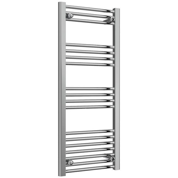 Reina Capo 500mm Wide Flat Steel Towel Rail