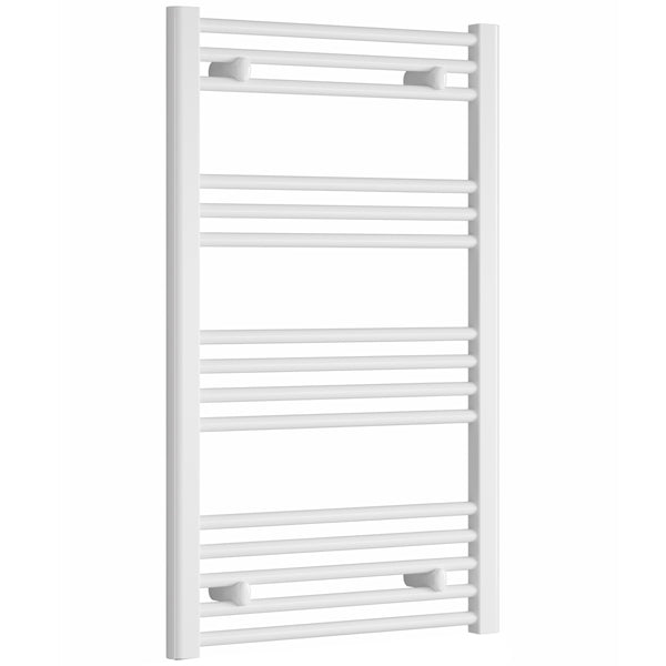 Reina Capo 600mm Wide Flat Steel Towel Rail