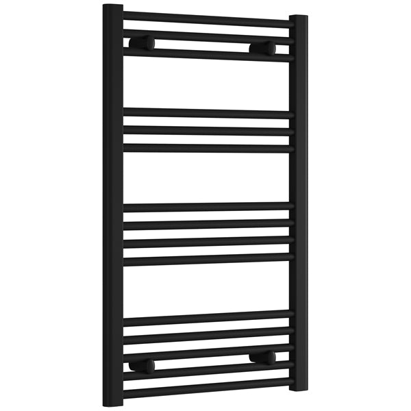 Reina Capo 600mm Wide Flat Steel Towel Rail