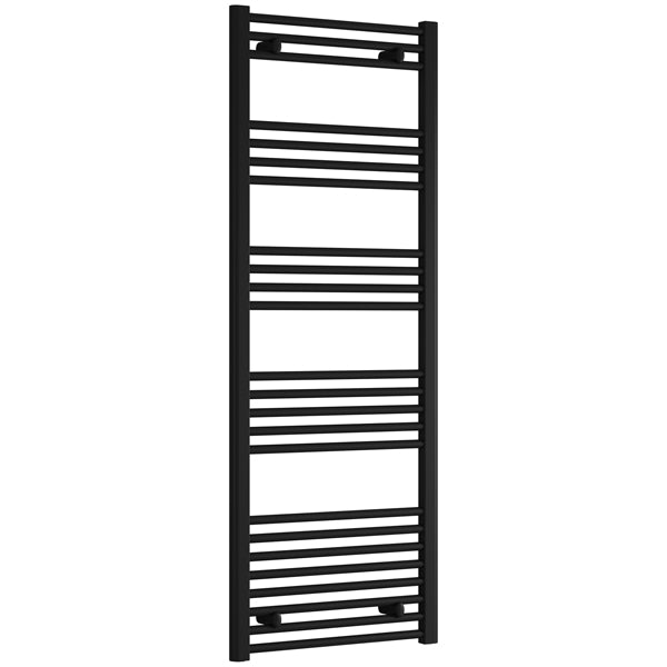 Reina Capo 600mm Wide Flat Steel Towel Rail