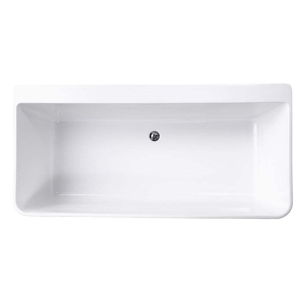 Porto Cornel Back to Wall Freestanding Designer Bath