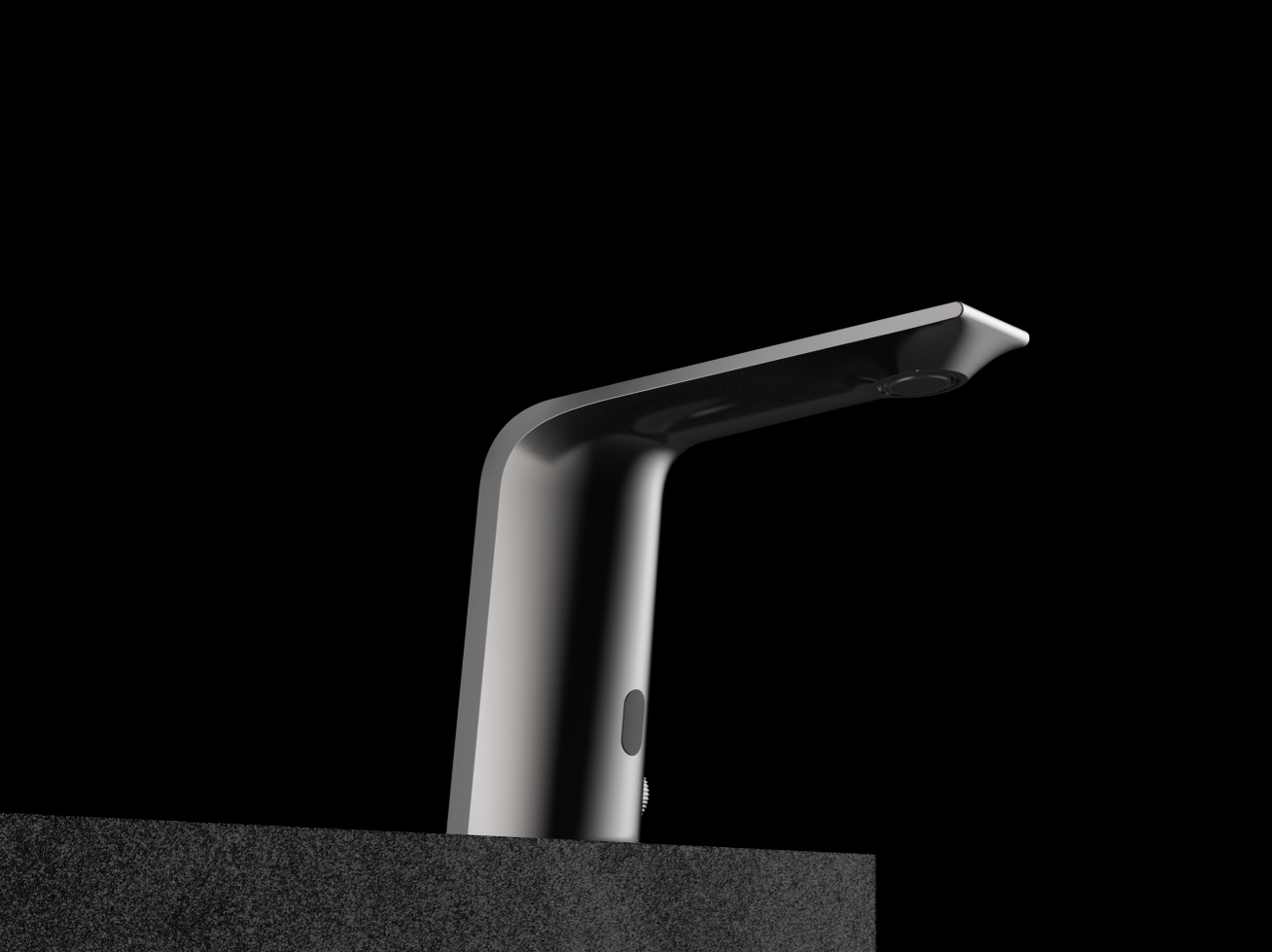 Novo Sensia sensor Chrome Solid Brass Mono Basin Mixer Tap