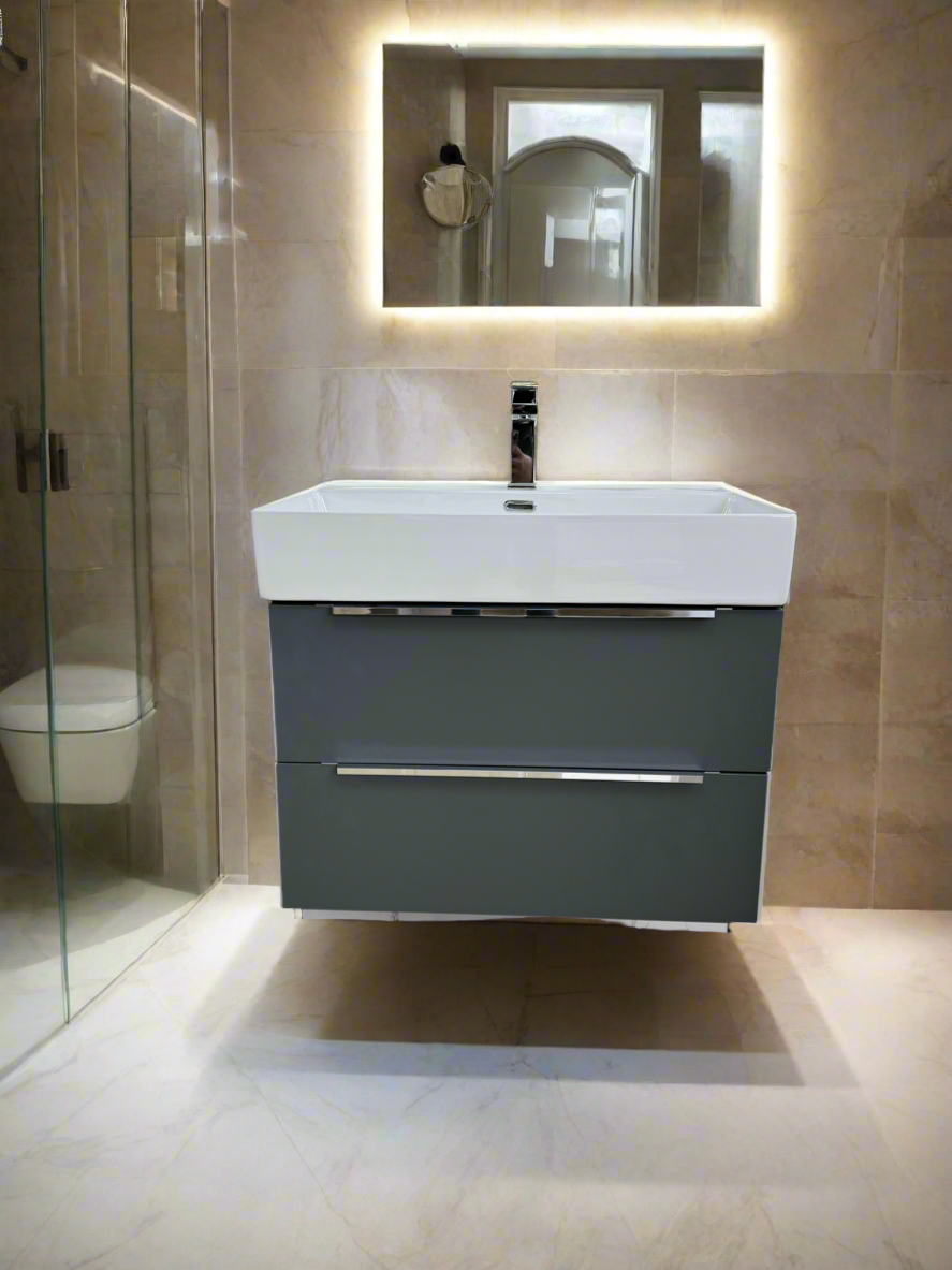 Novo 1191-70 Sarica Heritage Green Vanity & Nano Glazed Ceramic Basin
