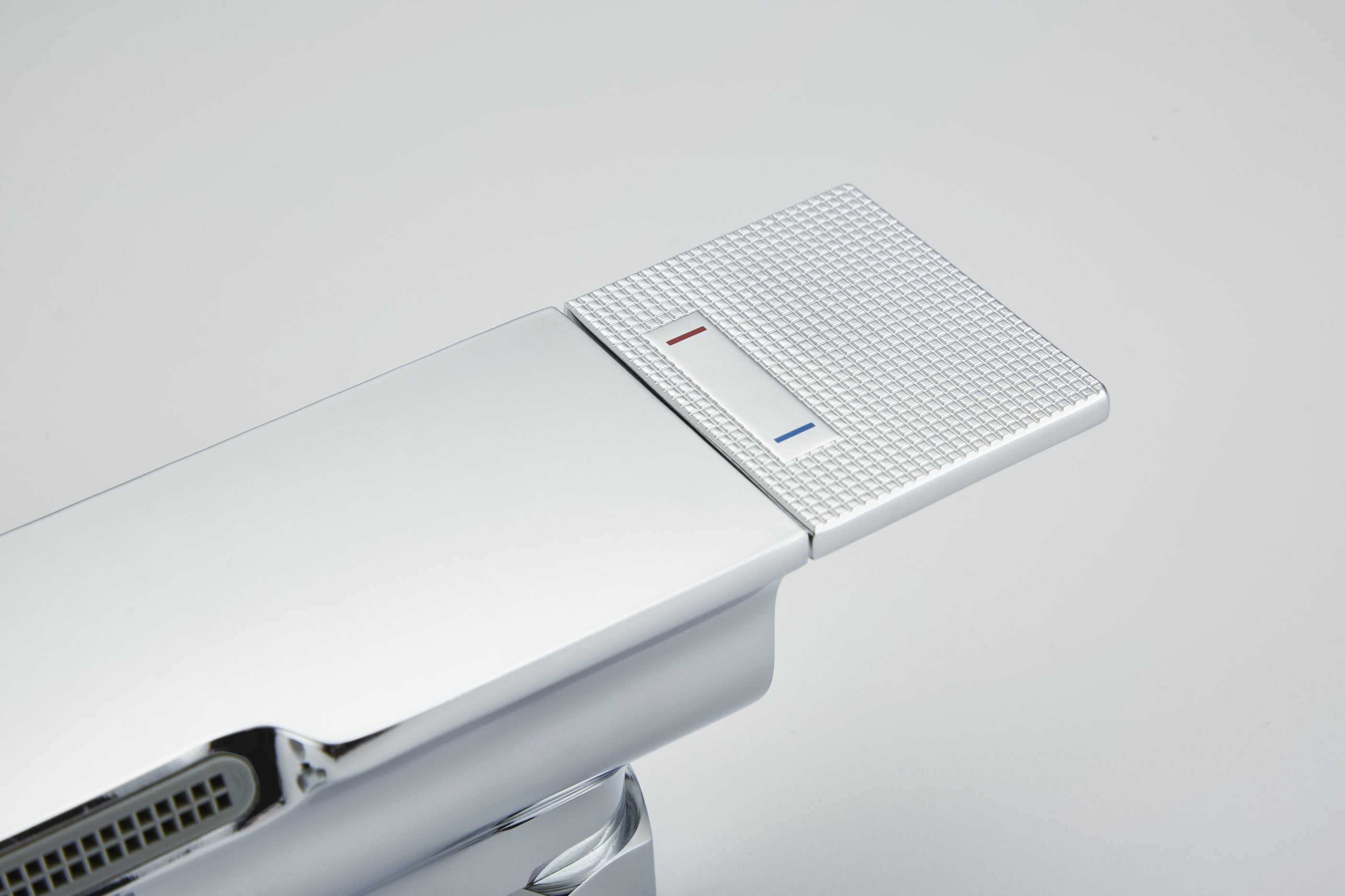 Novo Edge Chrome Modern Mixer Shower System 3-Function Solid Brass