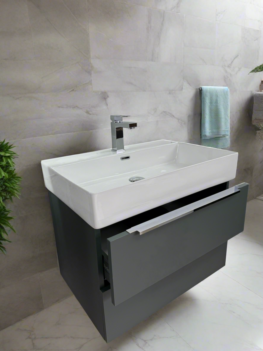 Novo 1191-70 Sarica Heritage Green Vanity & Nano Glazed Ceramic Basin