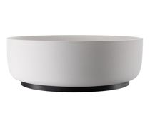 Abode Cava 375mm Round Basin - Chalk White