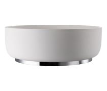 Abode Cava 375mm Round Basin - Chalk White