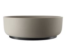 Abode Cava 375mm Round Basin - Pebble Grey