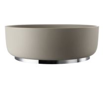 Abode Cava 375mm Round Basin - Pebble Grey