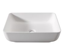 Abode Cava 450x350mm Tablet Basin - Chalk White