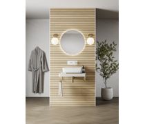 Abode Cava 450x350mm Tablet Basin - Chalk White