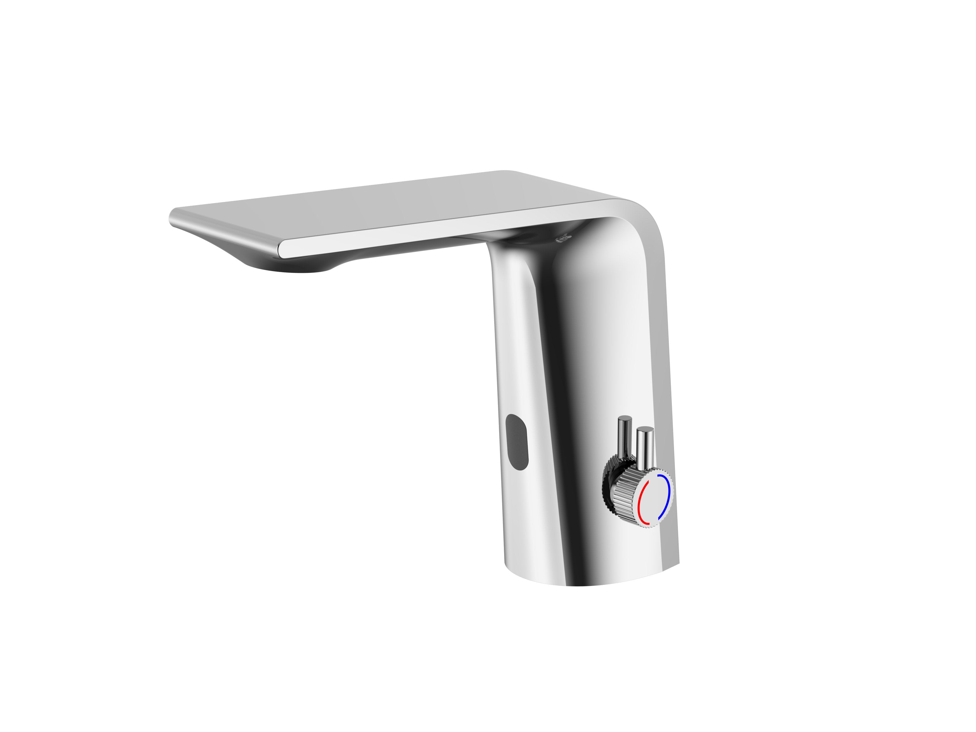 Novo Sensia sensor Chrome Solid Brass Mono Basin Mixer Tap