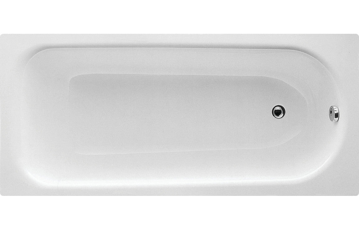 Euro Steel Single End 2TH Bath w/Legs