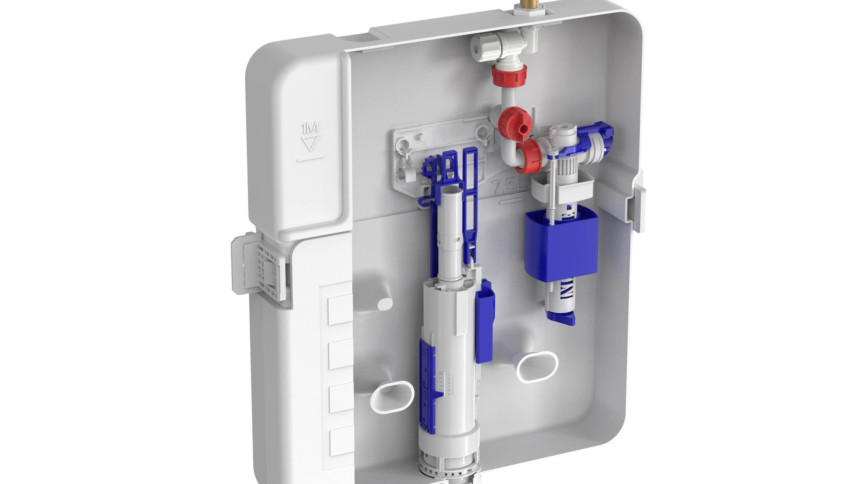 Novo Ultra Thin Wall Hung WC Frame (inc. Cistern)