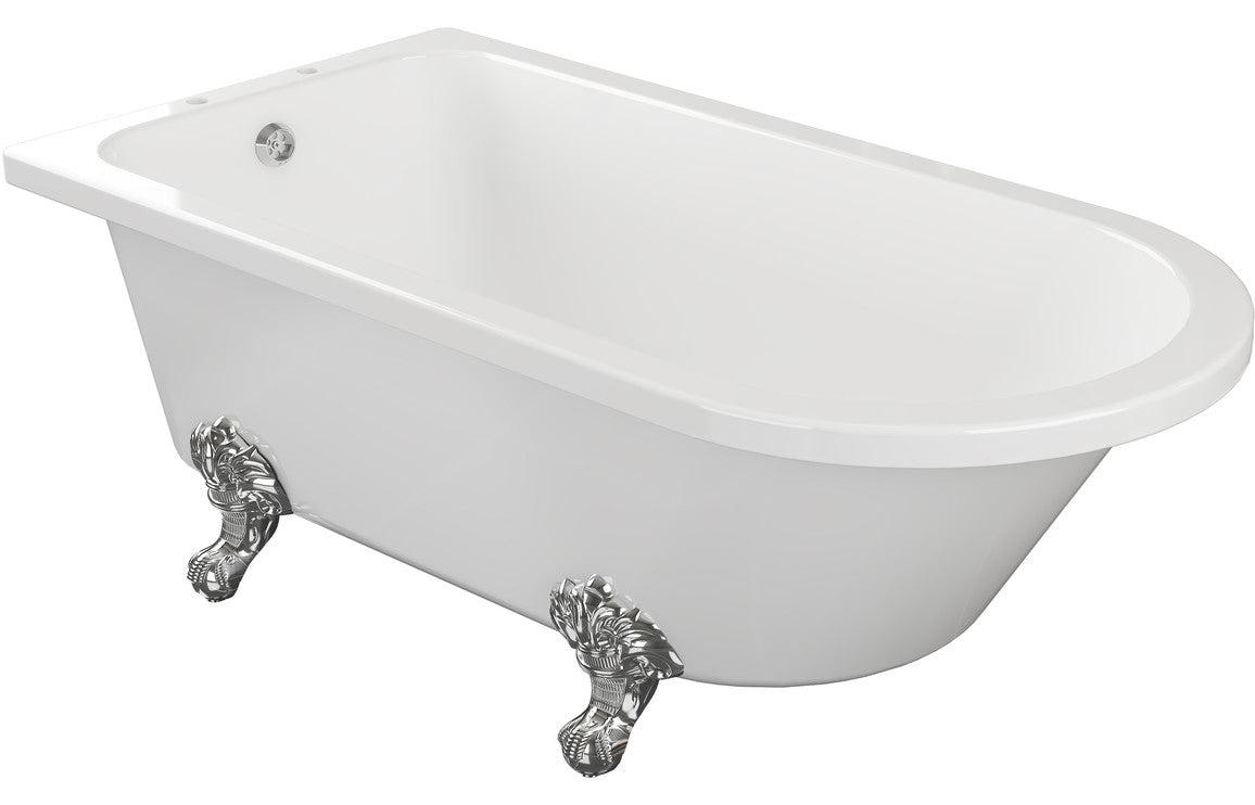 Clevedon Freestanding 2TH Corner Bath w/Feet