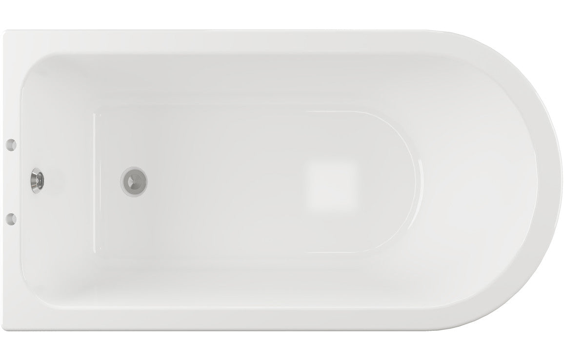 Clevedon Freestanding 2TH Corner Bath w/Feet