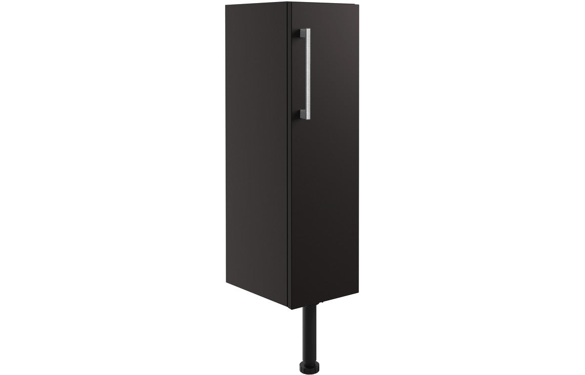 Alba 200mm Toilet Roll Holder - Matt Graphite Grey
