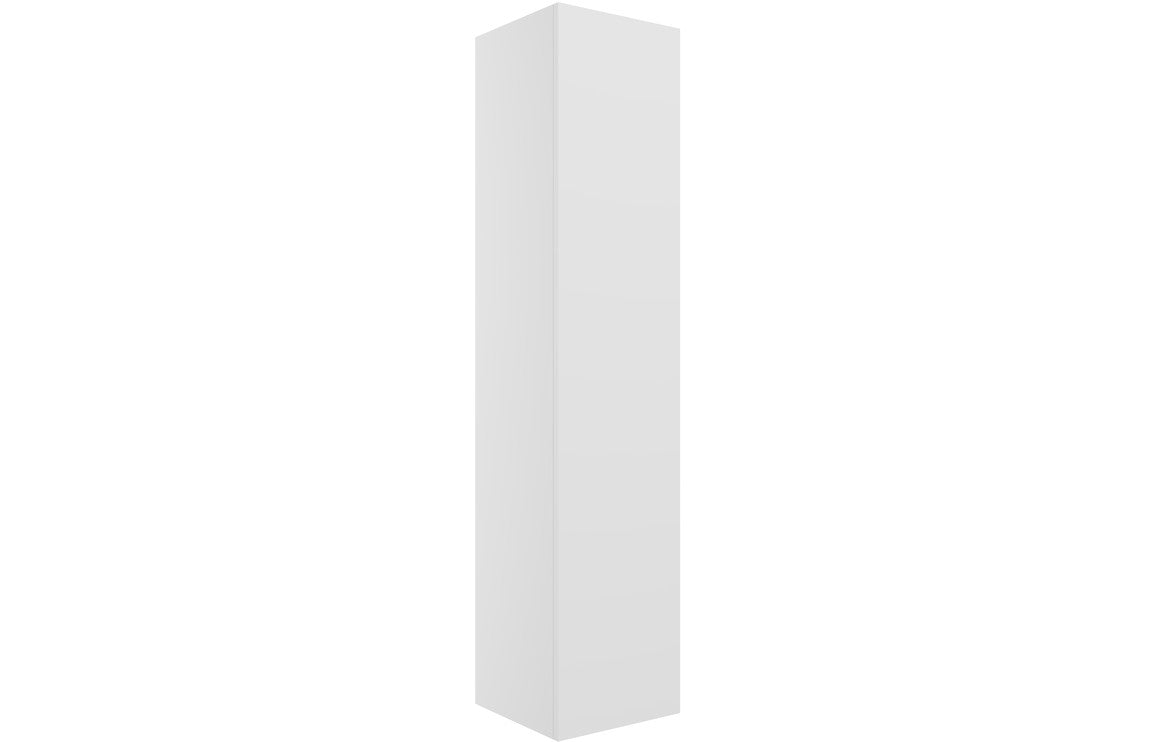 NEST 350mm Wall Hung 1 Door Tall Unit - Matt White