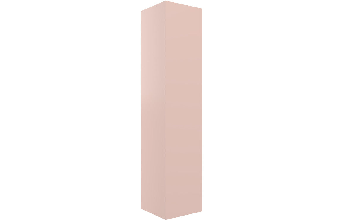 NEST 350mm Wall Hung 1 Door Tall Unit - Matt Antique Rose