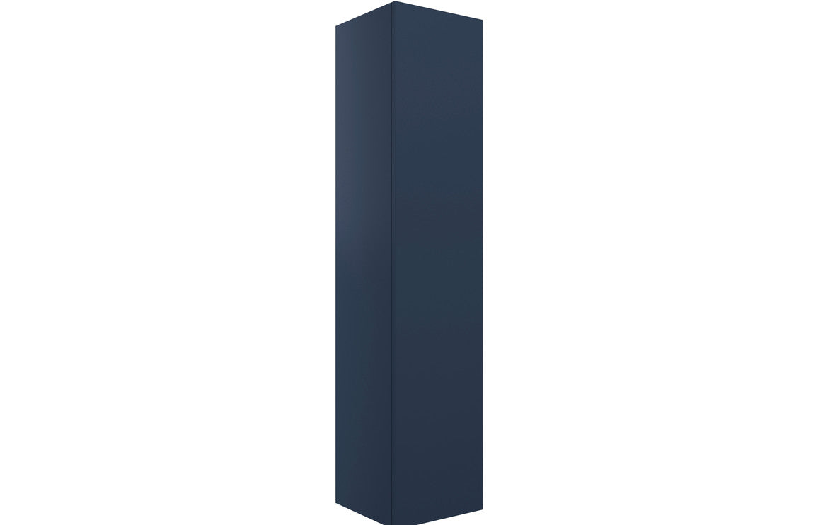 NEST 350mm Wall Hung 1 Door Tall Unit - Matt Deep Blue
