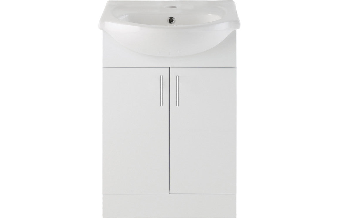 Vista 550mm Vanity & C/C Toilet Pack