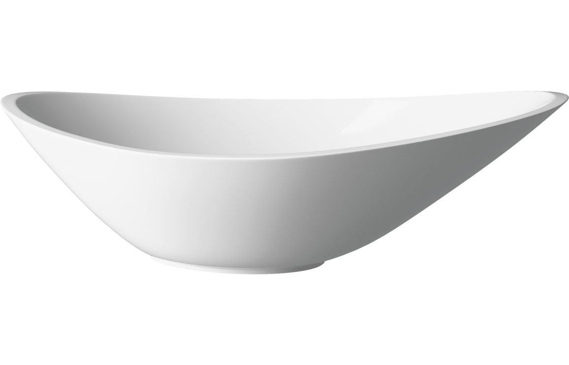 Elemi 564x323mm 0TH Resin Washbowl - White
