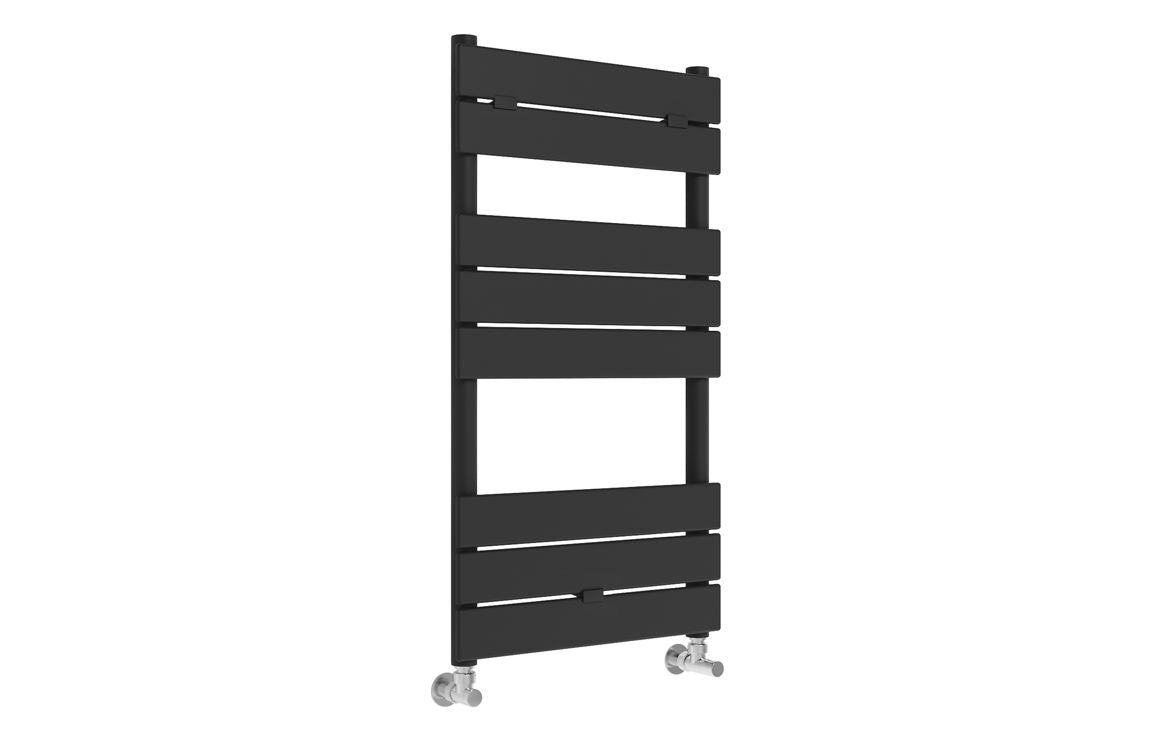 Trench Square Ladder Radiator - Black