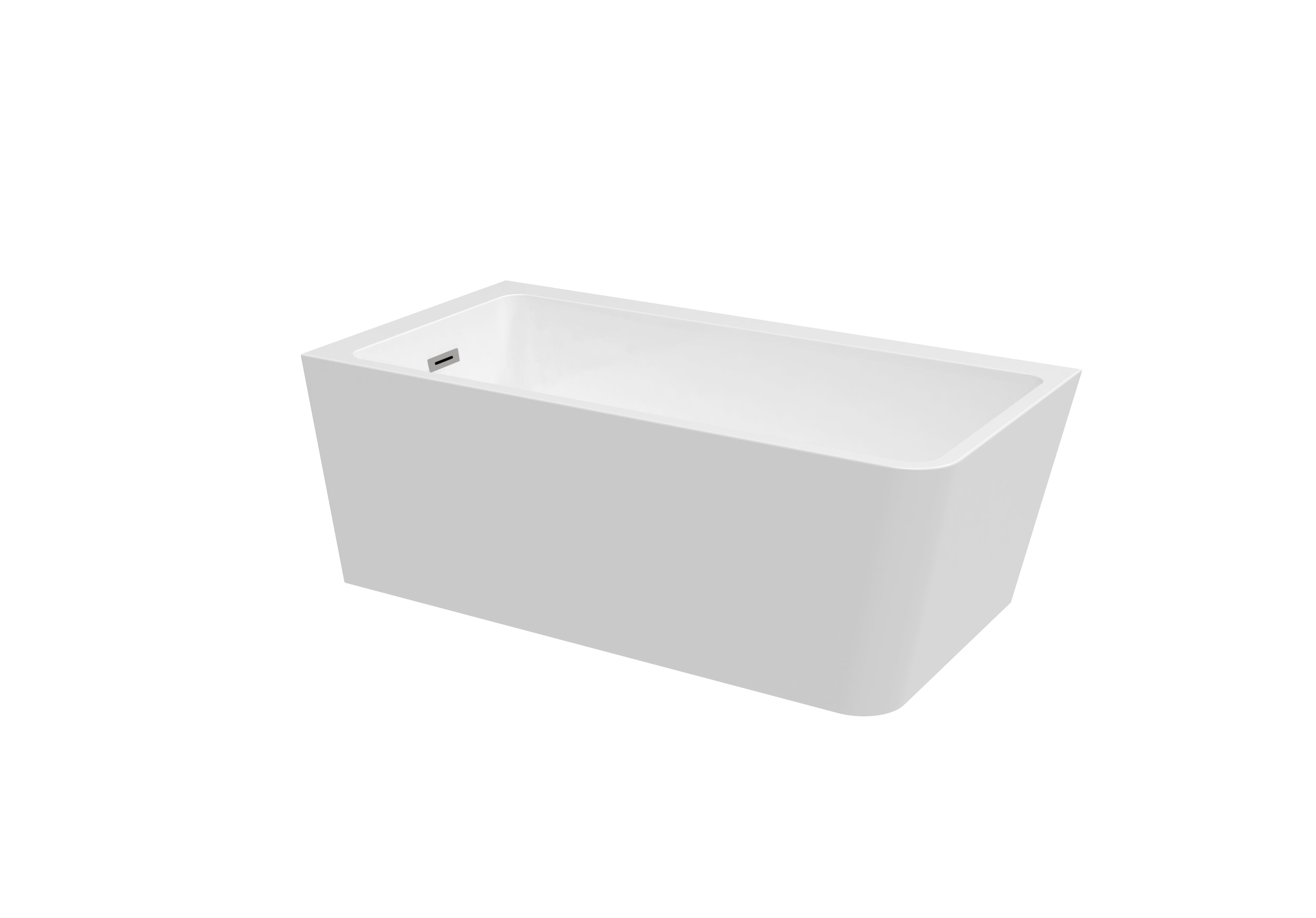 Novo Profile Corner freestanding Designer Bath Left Hand