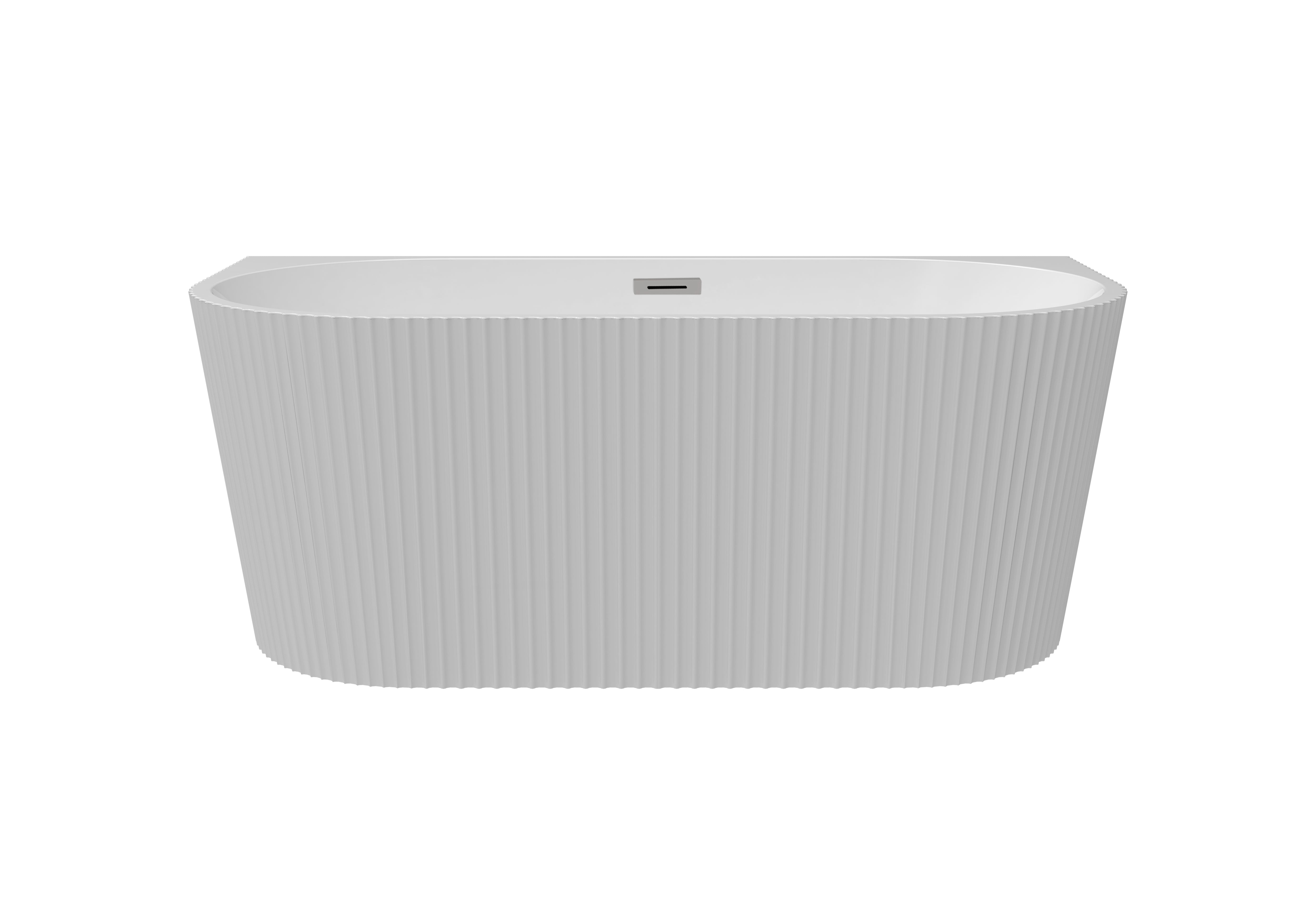 Novo 1500 Linear Back To Wall Freestanding Designer Bath novo-1500-linear-back-to-wall-freestanding-designer-bath