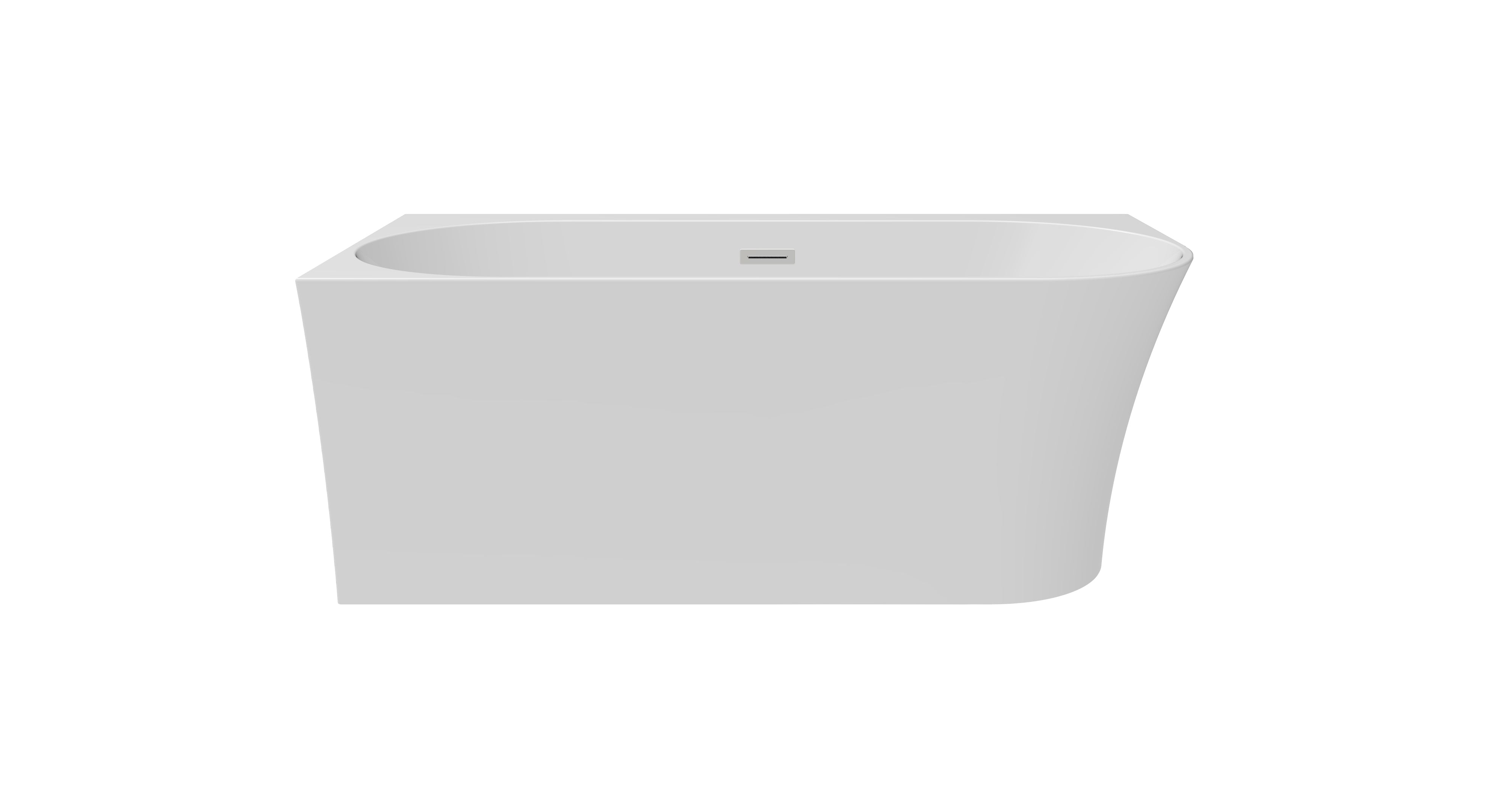 Novo Status Como Corner freestanding Designer Bath Left Hand