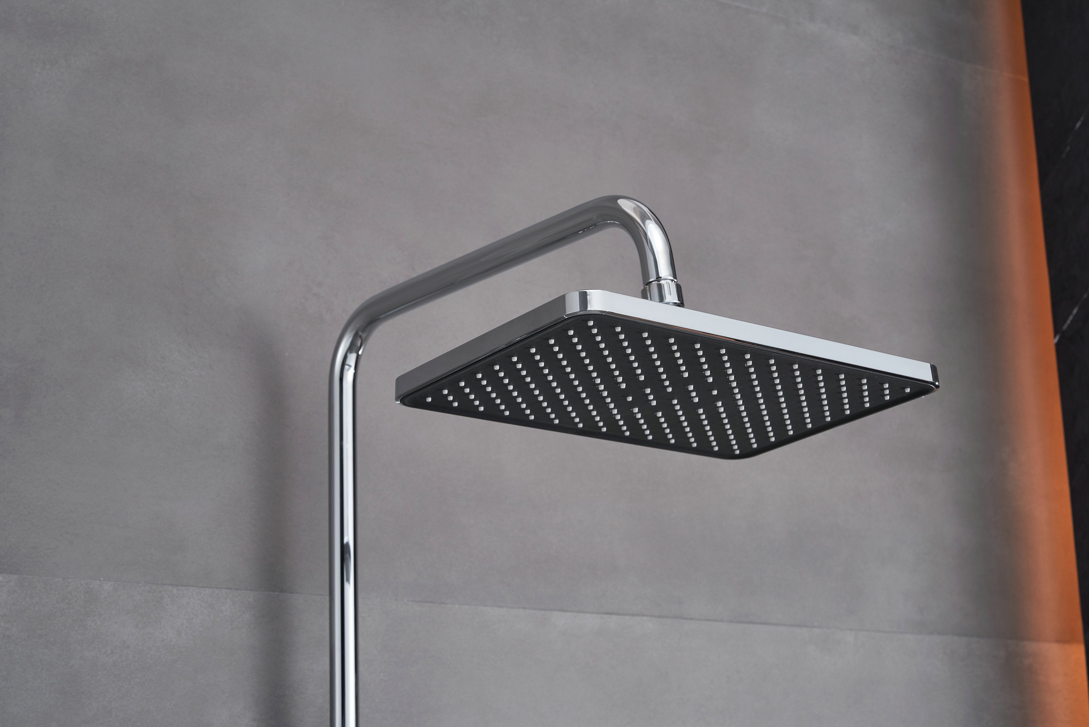 Novo Multi Chrome Modern Mixer Shower System 3-Function Solid Brass