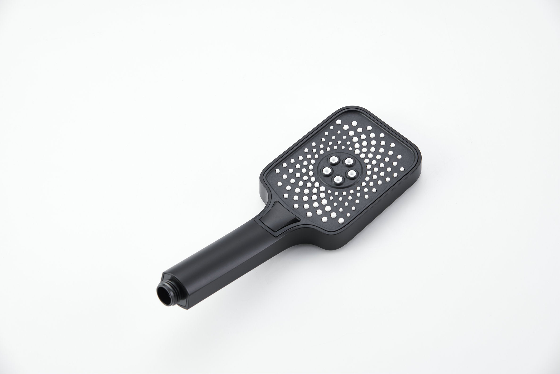 Novo Dynamic Thermostatic Matt Black Modern Mixer Shower System 4-Function Solid Brass