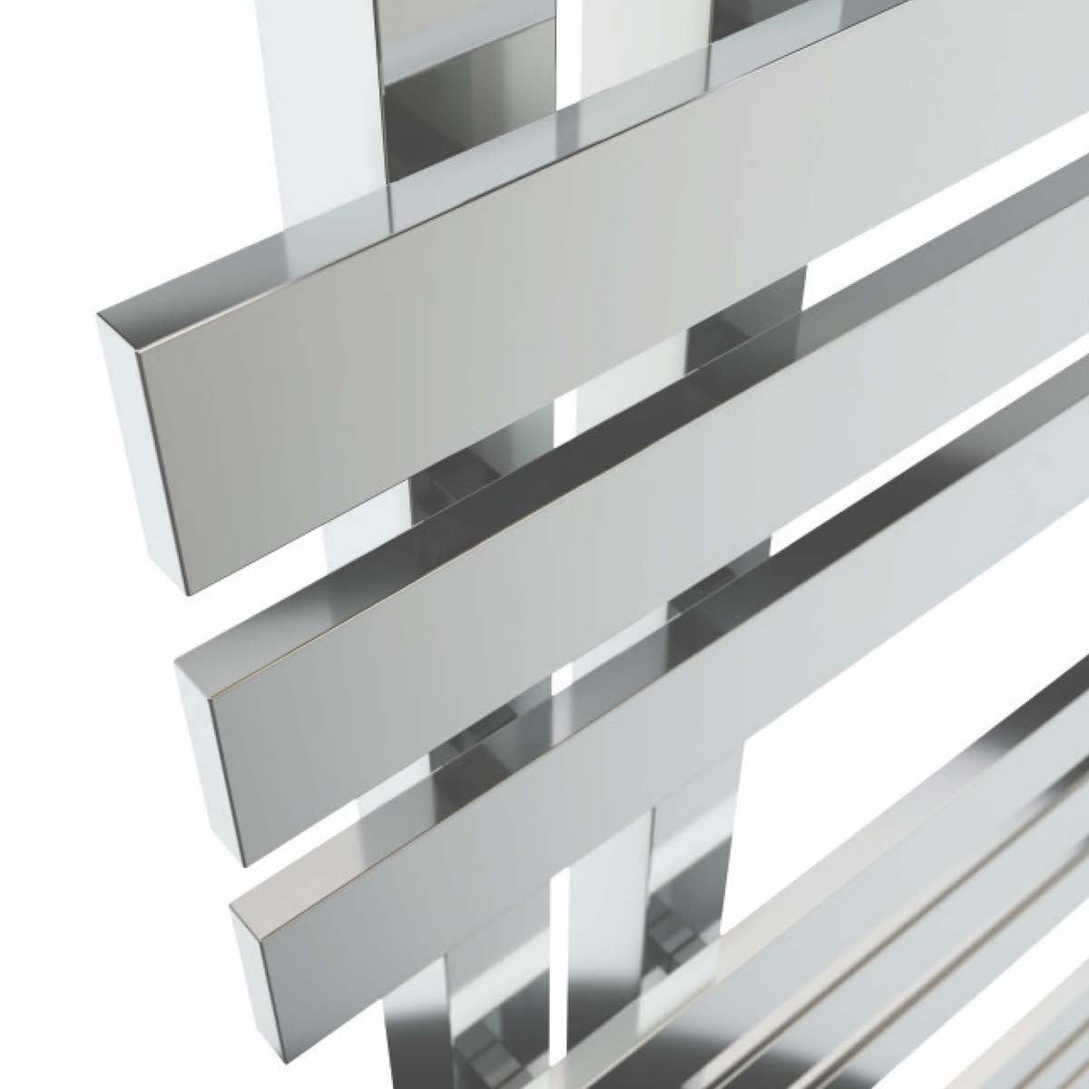 Novo Staple Towel Warmer Radiator - Brushed Brass