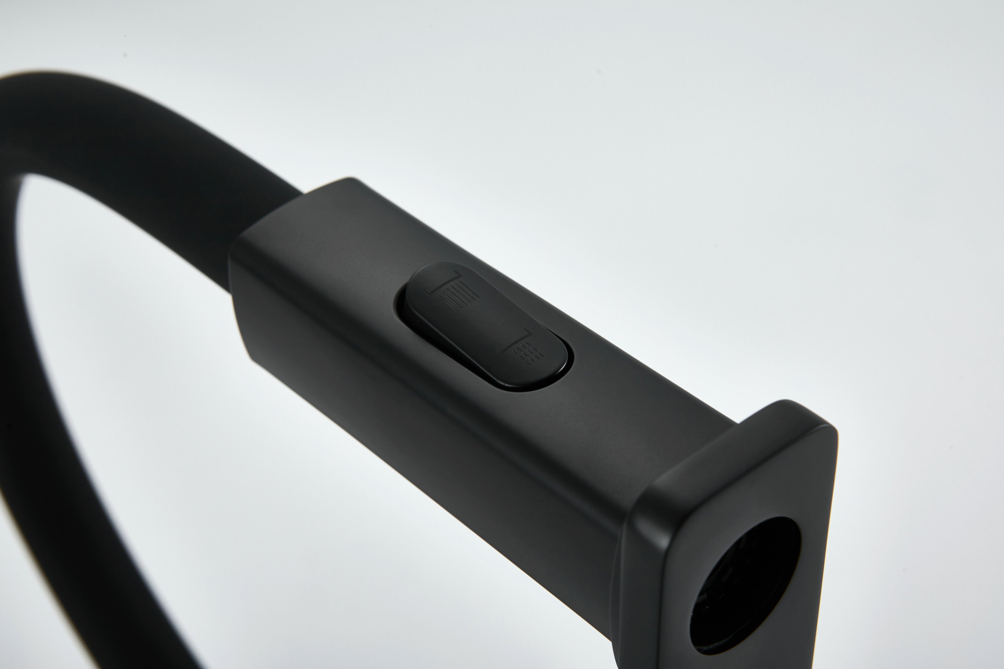 Novo Flex Matt Black Kitchen Mixer Tap