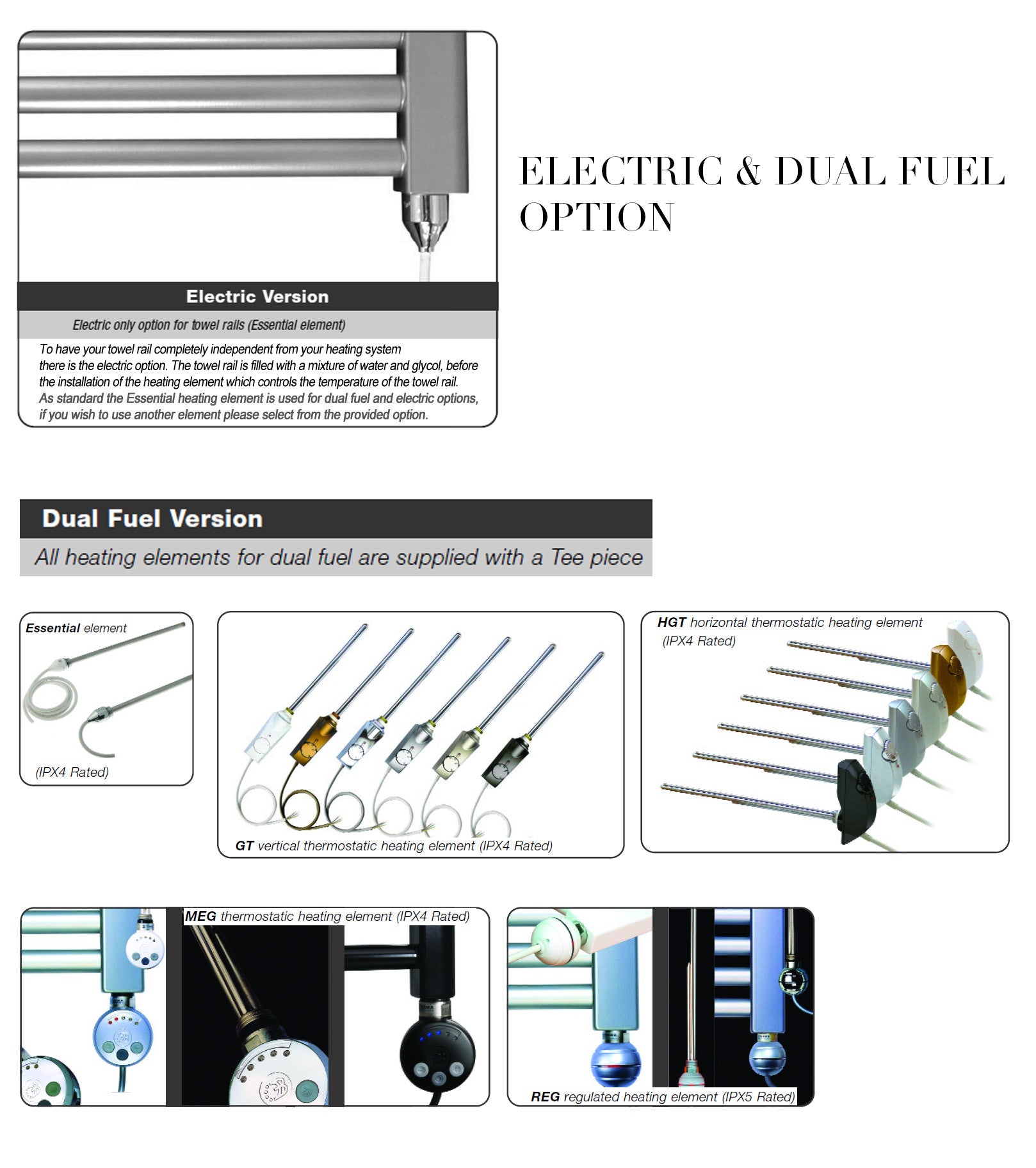 Dq Heating Liana Stainless Steel Straight Towel Rail