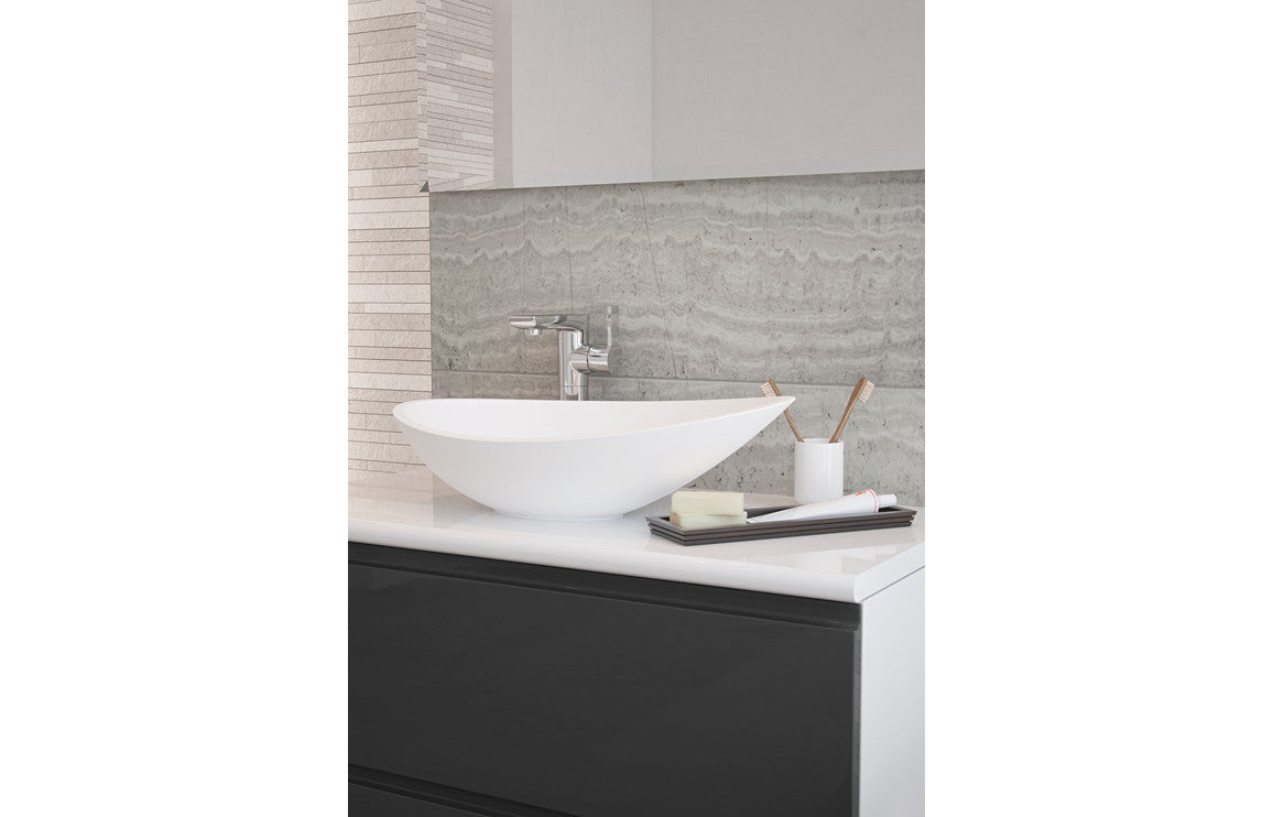 Elemi 564x323mm 0TH Resin Washbowl - White