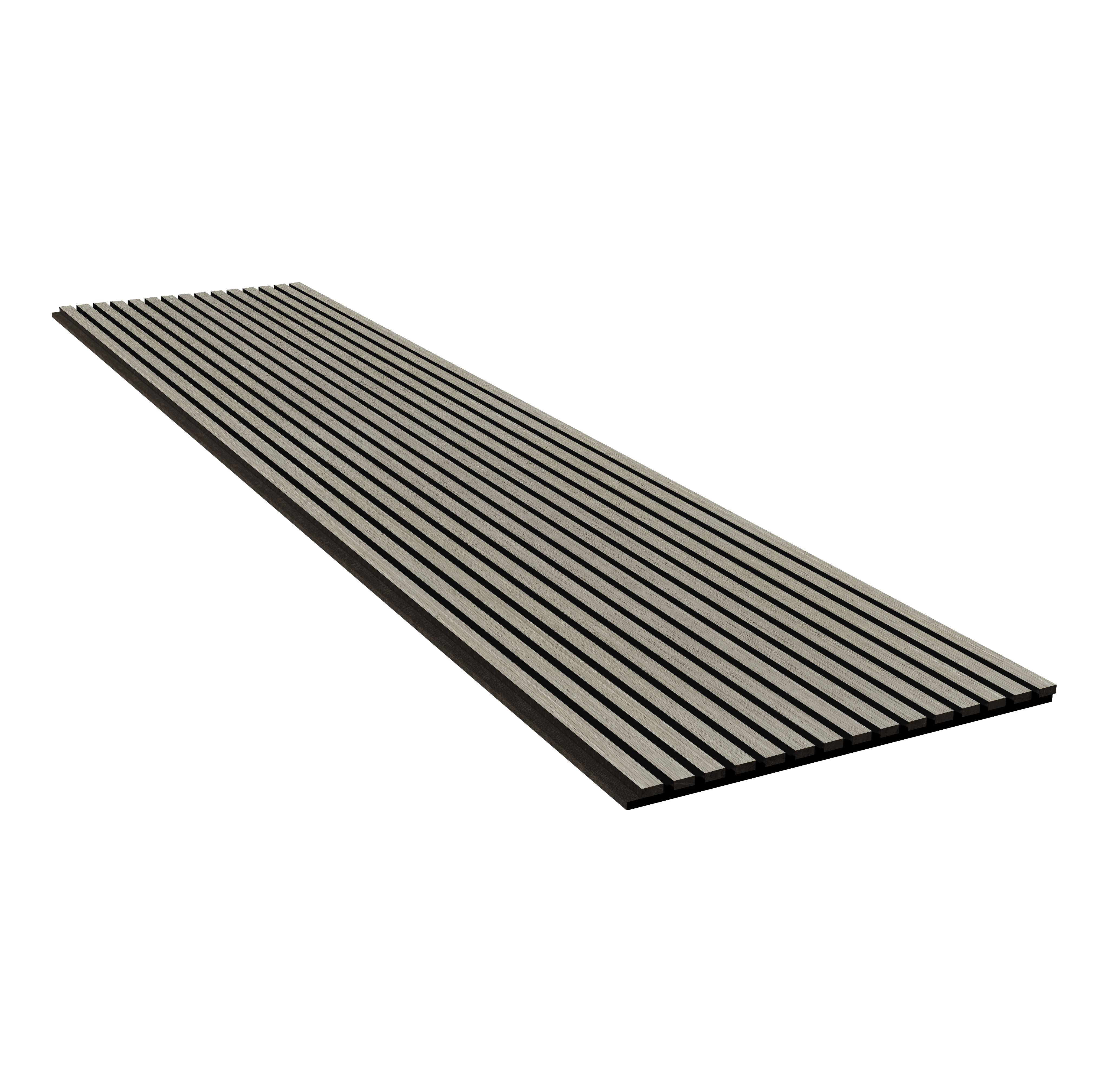 Novo Grey Oak Alu Acoustic Wall Panel 600x2700